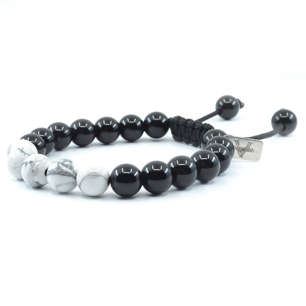 Howlite Black Onyx